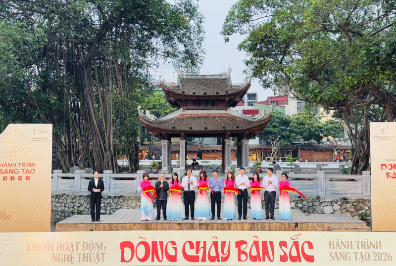 Chuỗi hoạt động nghệ thuật “Dòng chảy bản sắc - Hành trình sáng tạo năm 2026”: Kết nối di sản với sáng tạo đương đại