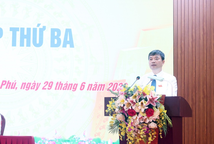 HĐND xã Hòa Phú xem xét nhiều nội dung quan trọng tại Kỳ họp thứ Ba, quyết nghị các giải pháp phát triển 6 tháng cuối năm