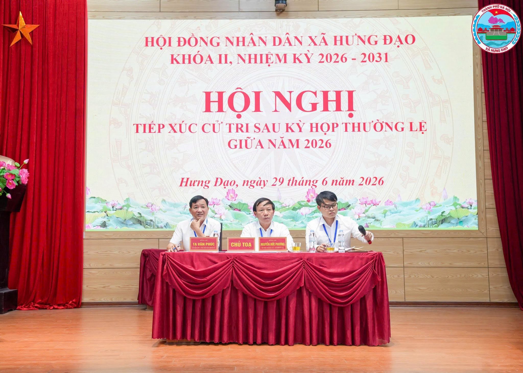 HĐND xã Hưng Đạo tăng cường đối thoại với cử tri, kịp thời tiếp thu kiến nghị sau kỳ họp giữa năm