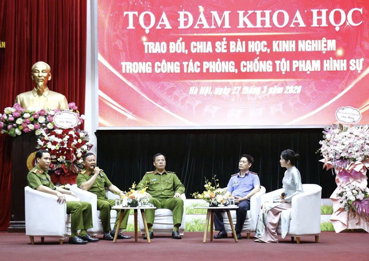 Cục Cảnh sát hình sự và Học viện Cảnh sát nhân dân chia sẻ kinh nghiệm thực tiễn, nâng cao hiệu quả đấu tranh với tội phạm