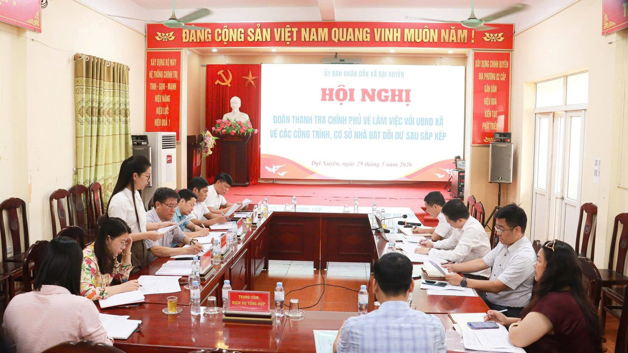Xã Đại Xuyên hoàn thành xử lý quỹ nhà, đất dôi dư sau sắp xếp đơn vị hành chính