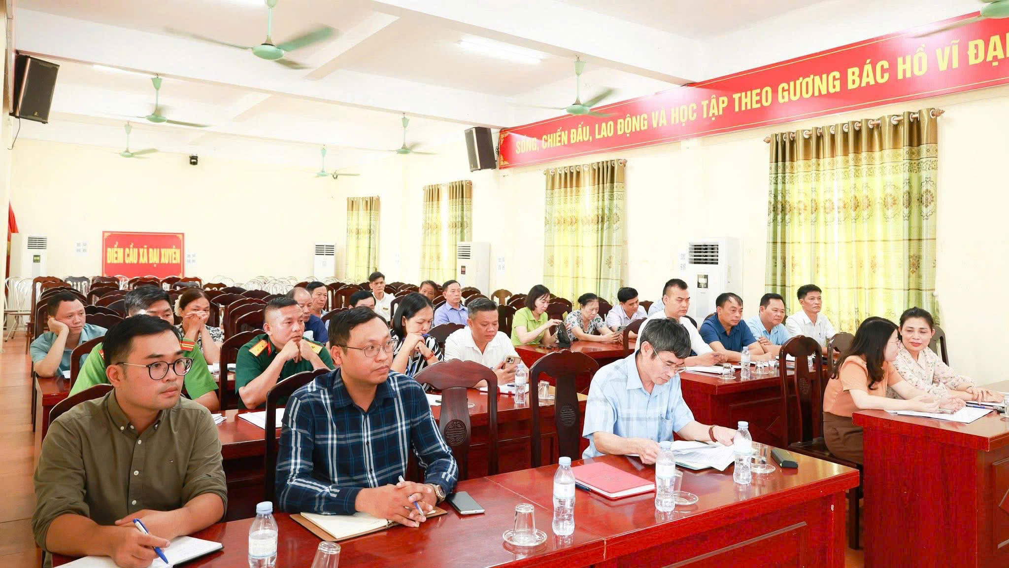 Xã Đại Xuyên đẩy mạnh tuyên truyền, thu thập hồ sơ phục vụ giải phóng mặt bằng Dự án Trục không gian Quốc lộ 1A