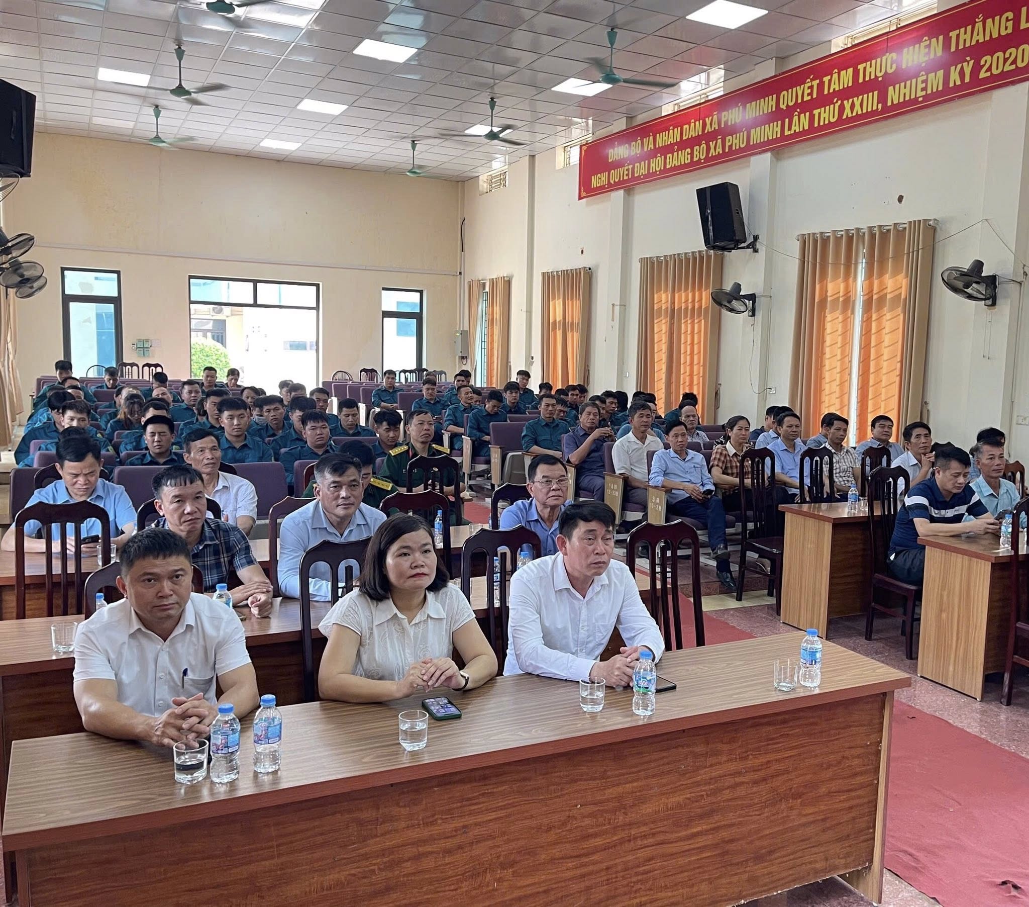Xã Nội Bài khai mạc huấn luyện Dân quân cơ động năm 2026, nâng cao năng lực sẵn sàng chiến đấu tại cơ sở