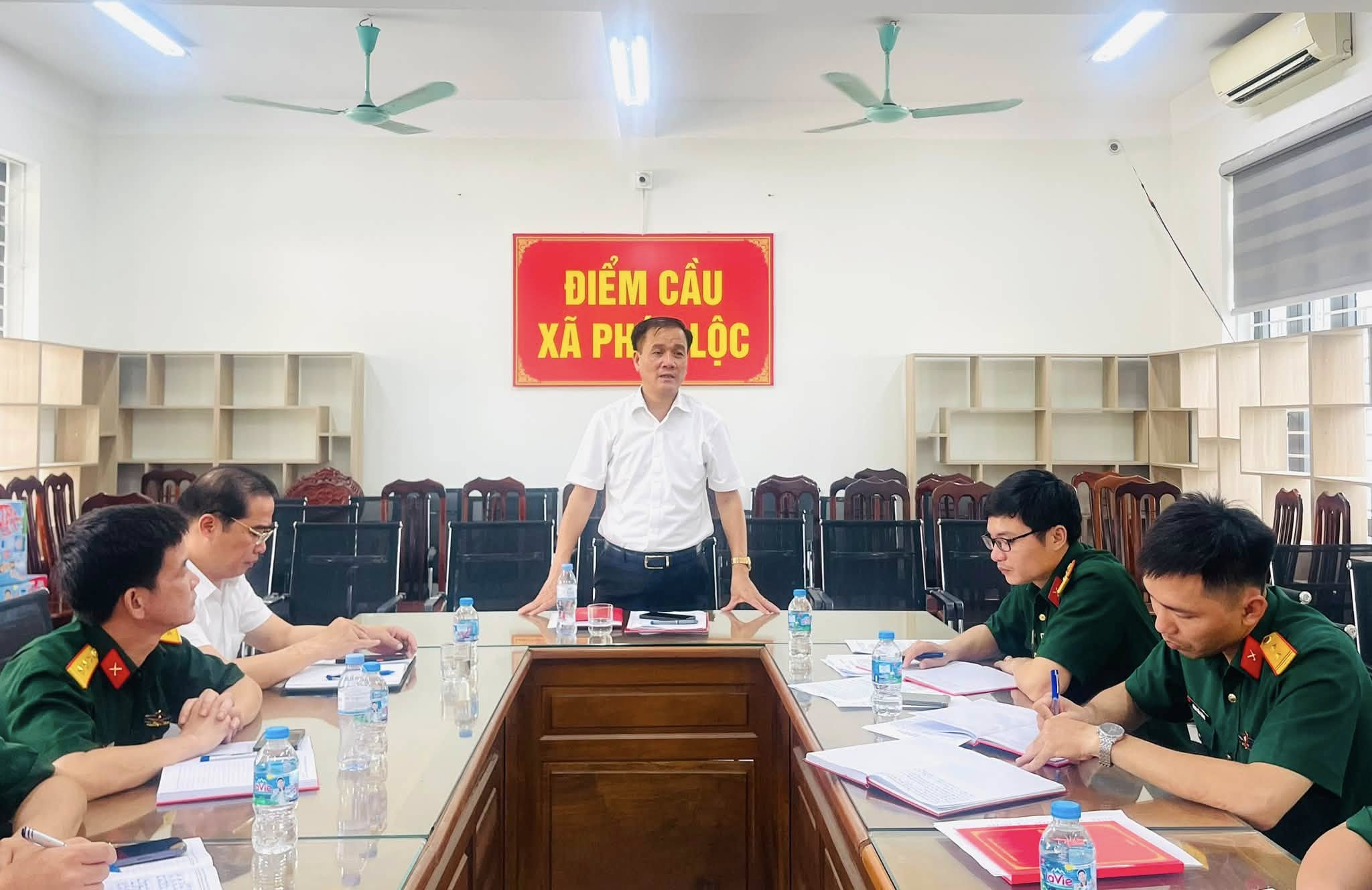 Chi bộ Quân sự xã Phúc Lộc nâng cao năng lực lãnh đạo, hoàn thành tốt nhiệm vụ quốc phòng địa phương