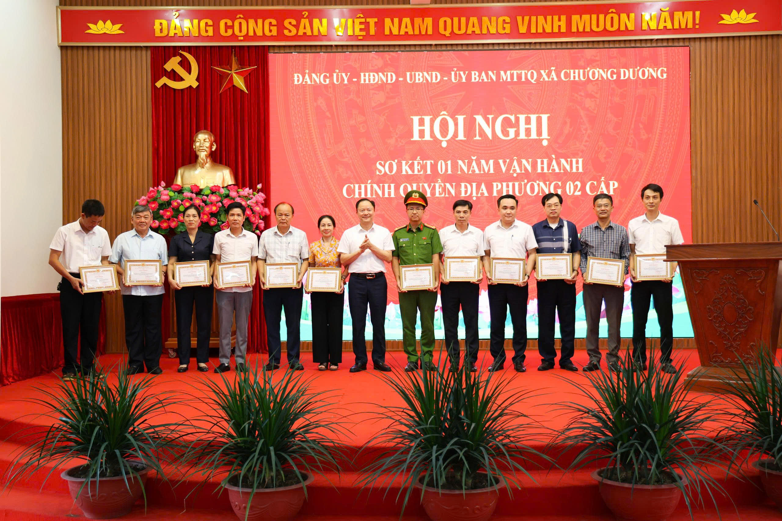 Xã Chương Dương: Một năm vận hành mô hình chính quyền địa phương hai cấp tạo chuyển biến rõ nét trong quản trị và phục vụ nhân dân