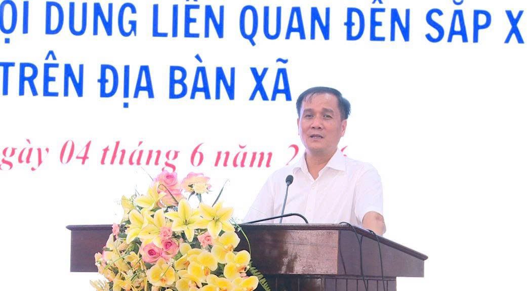 Xã Phúc Lộc thống nhất triển khai phương án sắp xếp thôn, hướng tới nâng cao hiệu quả hoạt động ở cơ sở