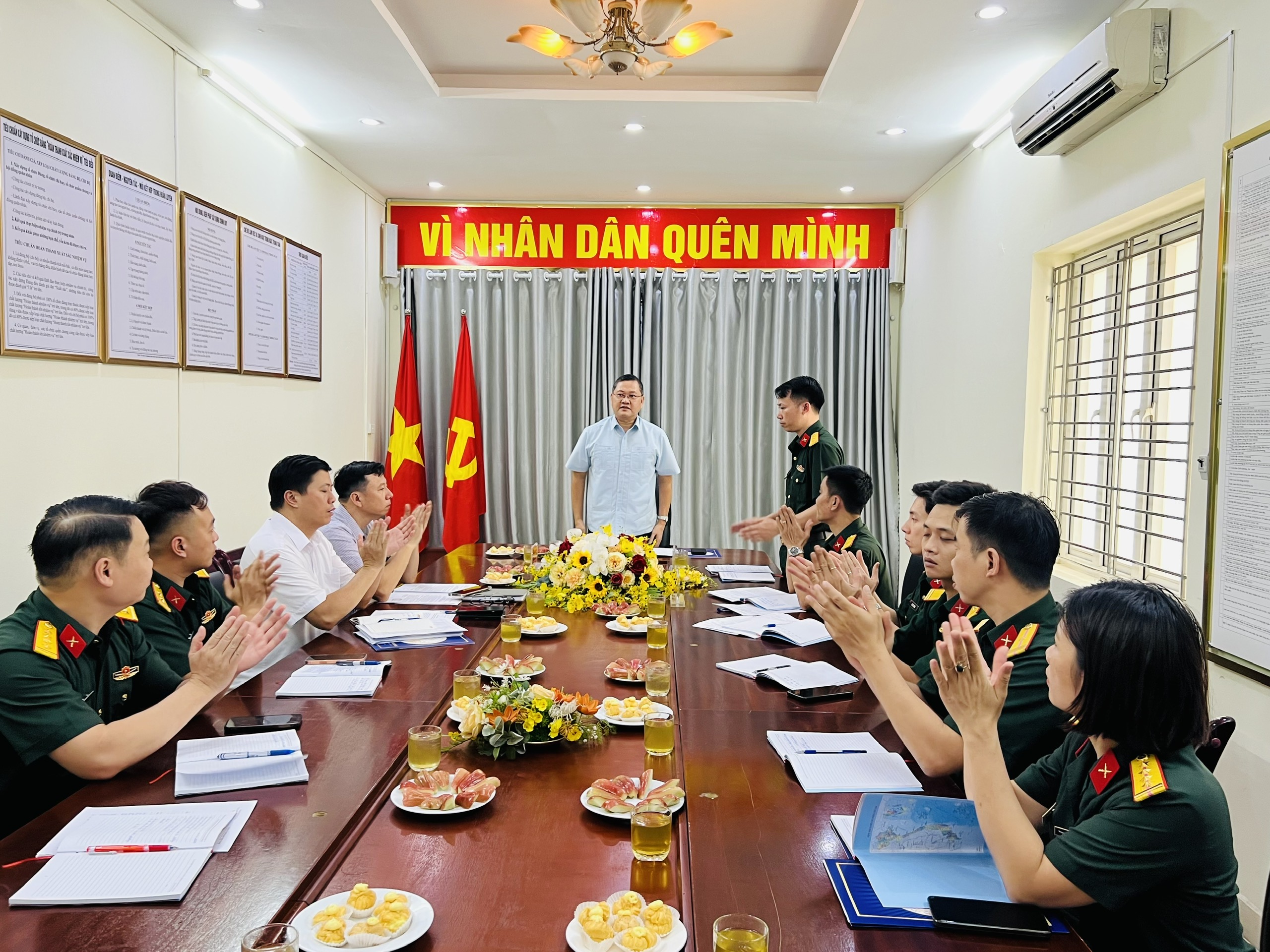 Phường Văn Miếu - Quốc Tử Giám kiện toàn Chi bộ Quân sự, nâng cao năng lực lãnh đạo nhiệm vụ quốc phòng địa phương