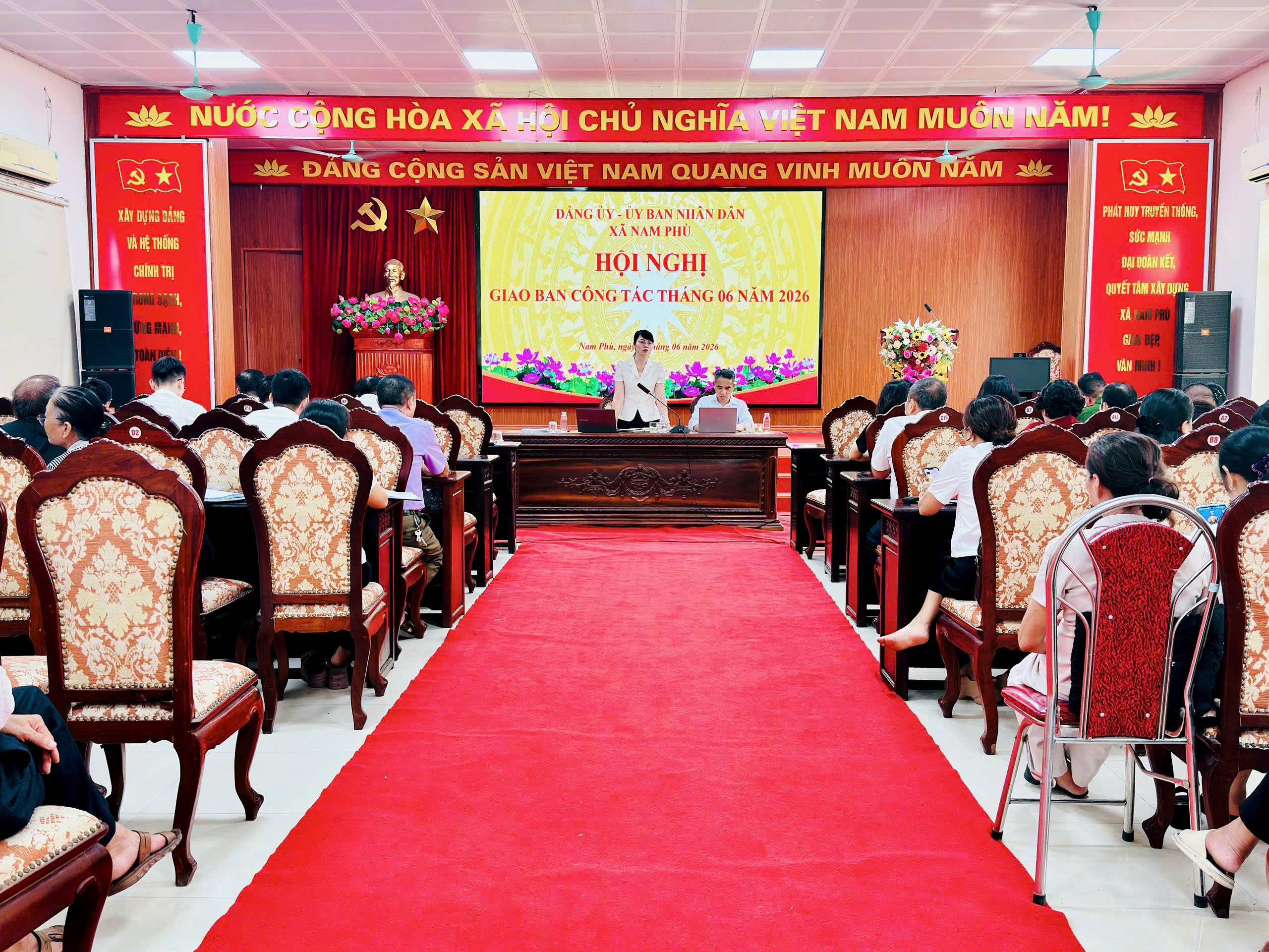 Xã Nam Phù tập trung tháo gỡ điểm nghẽn, tăng tốc triển khai các dự án động lực phát triển