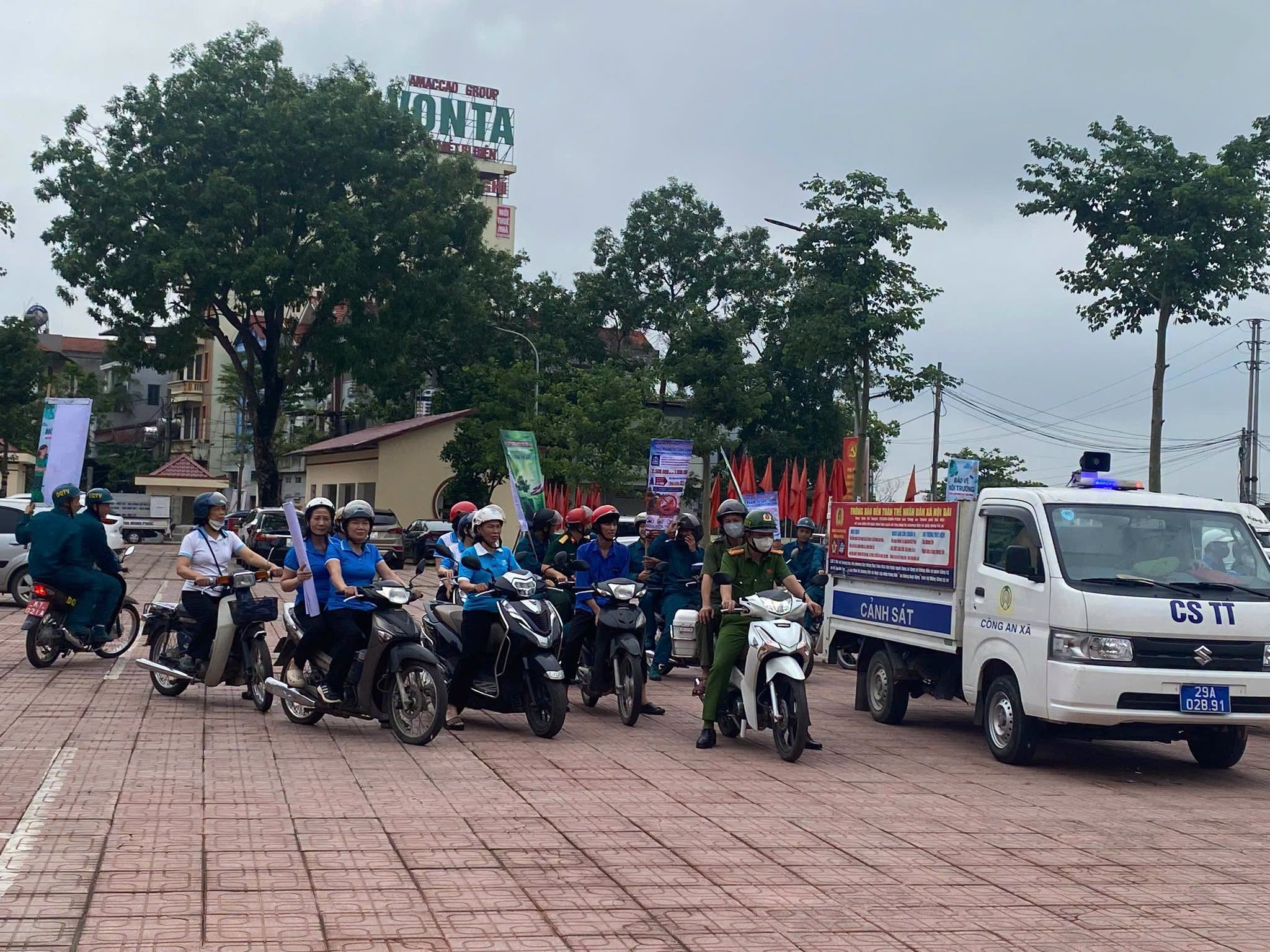 Xã Nội Bài phát động phong trào toàn dân bảo vệ môi trường, chung tay xây dựng Thủ đô xanh - sạch - đẹp