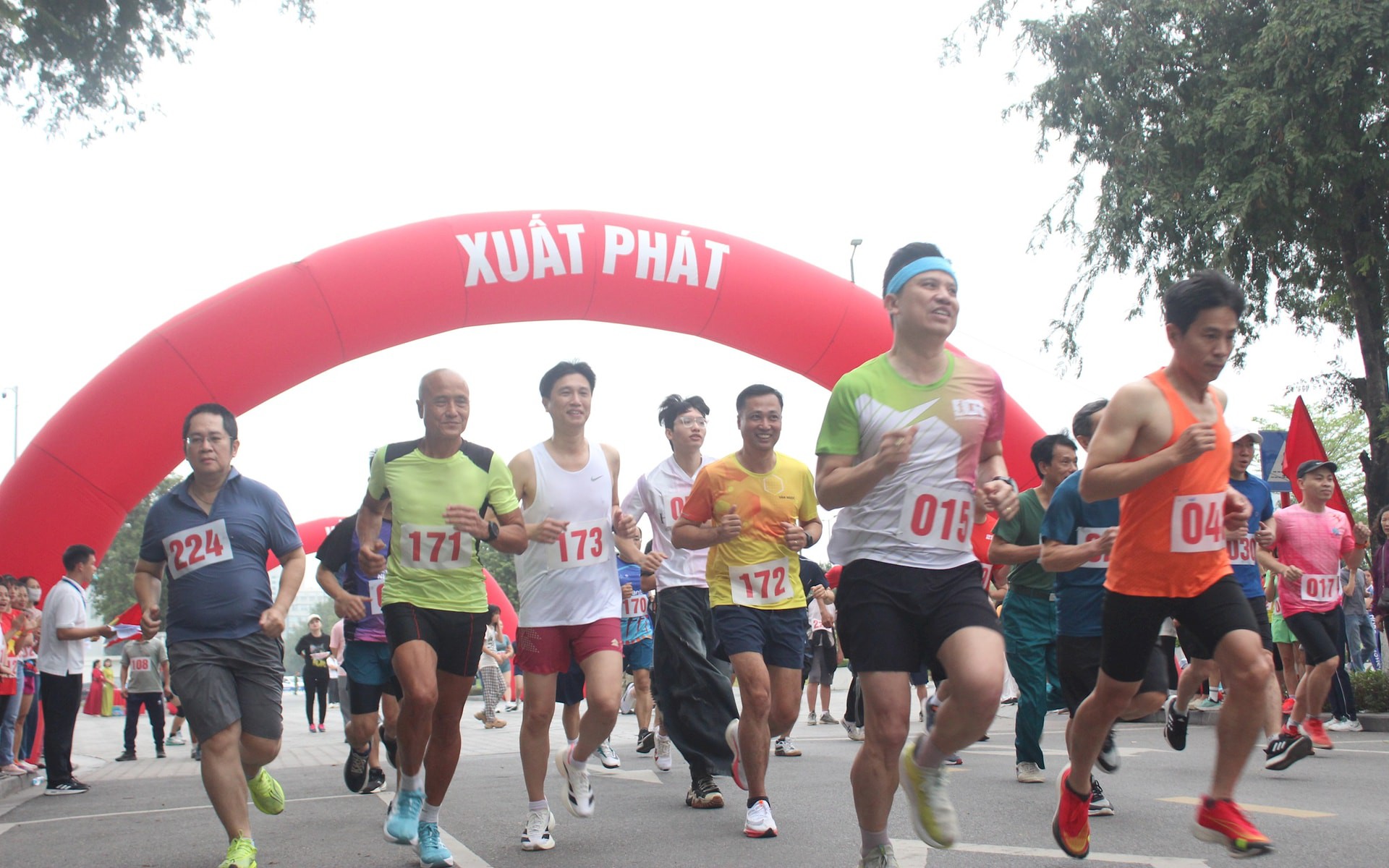Phường Định Công phát động Ngày chạy Olympic, lan tỏa phong trào rèn luyện sức khỏe trong cộng đồng