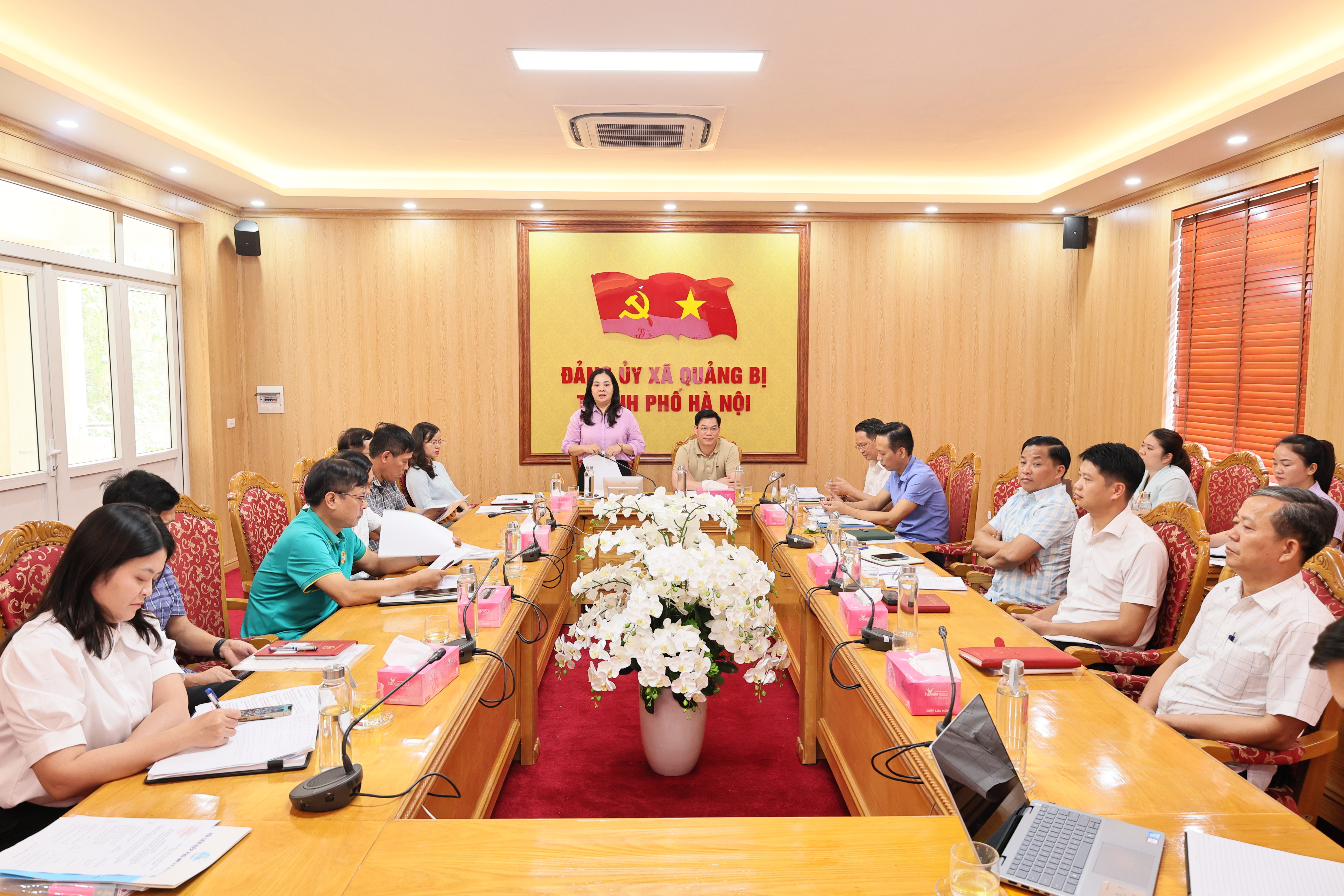 Xã Quảng Bị phát huy vai trò phản biện xã hội, góp ý hoàn thiện nhiệm vụ phát triển địa phương 6 tháng cuối năm 2026