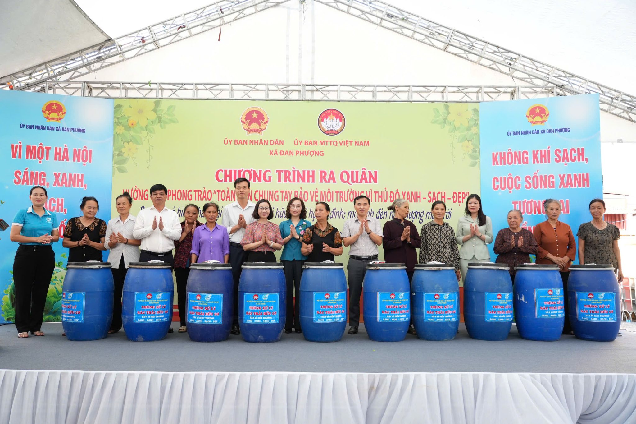 Xã Đan Phượng ra mắt các mô hình xanh, lan tỏa hành động thiết thực vì môi trường bền vững