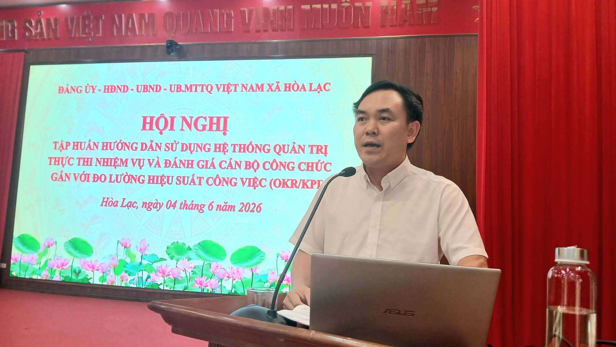 Đẩy mạnh quản trị số, triển khai hệ thống HanoiWork gắn đánh giá cán bộ theo hiệu suất công việc