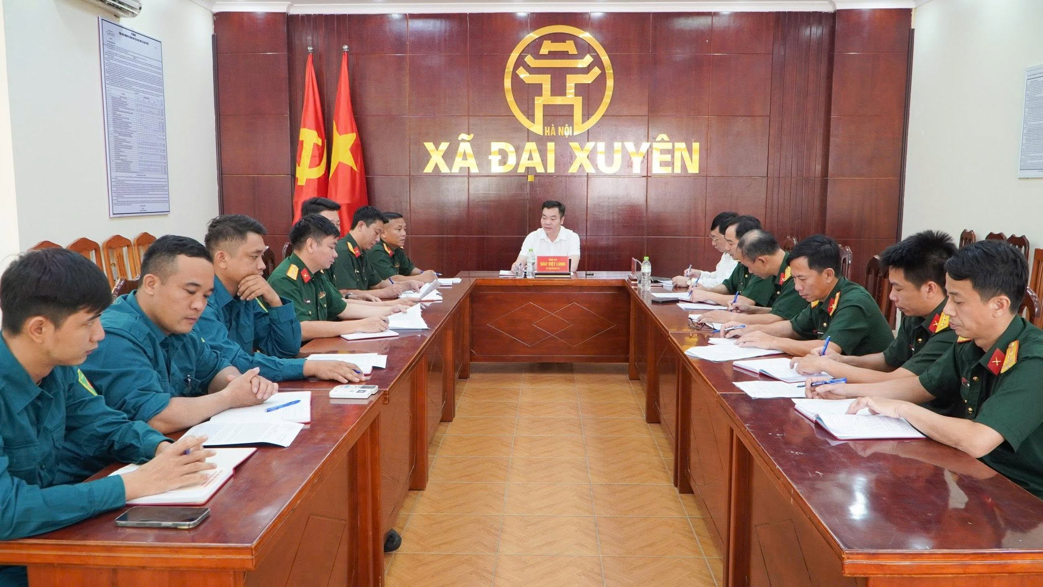 Chi bộ Quân sự xã Đại Xuyên ban hành nghị quyết chuyên đề nâng cao chất lượng giáo dục chính trị, siết chặt kỷ luật lực lượng vũ trang