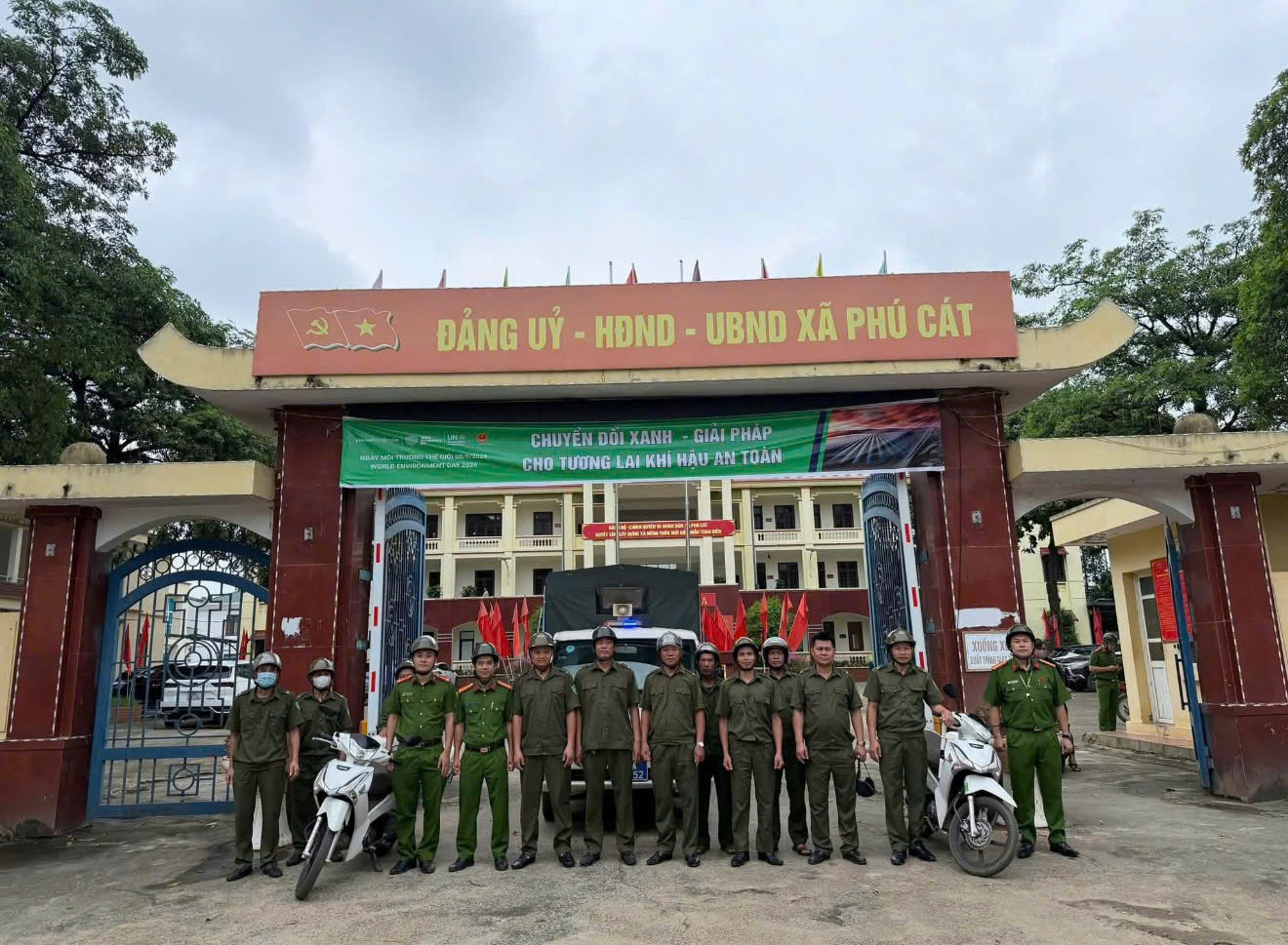 Xã Phú Cát đồng loạt ra quân hưởng ứng Tháng hành động phòng, chống ma túy năm 2026