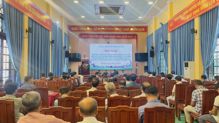 Xã Hương Sơn chủ động ứng phó thiên tai, quyết tâm bảo vệ sản xuất và đời sống dân sinh năm 2026