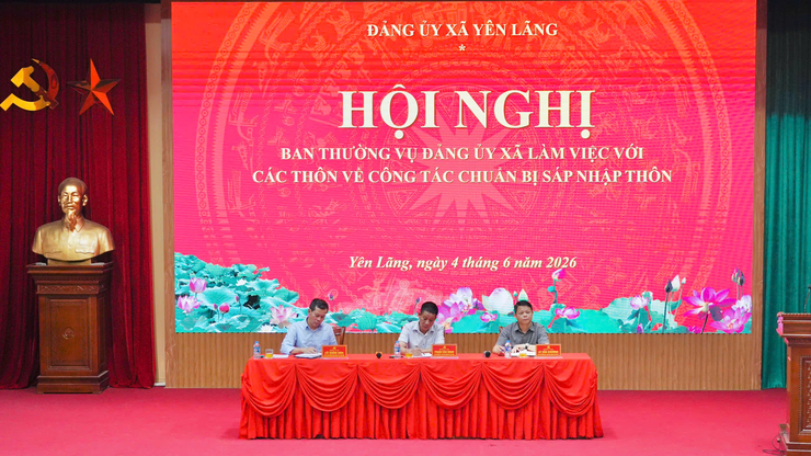 Xã Yên Lãng đẩy nhanh lộ trình sắp xếp thôn, quyết tâm tạo đồng thuận trước khi lấy ý kiến cử tri