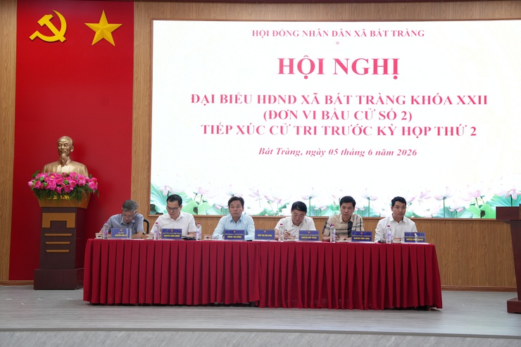 Cử tri xã Bát Tràng kiến nghị nhiều vấn đề dân sinh trước Kỳ họp thứ hai HĐND xã khóa XXII