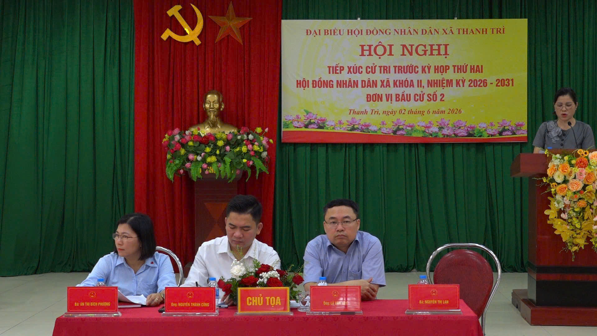 Cử tri xã Thanh Trì gửi gắm nhiều kiến nghị về đất đai, hạ tầng và đời sống dân sinh