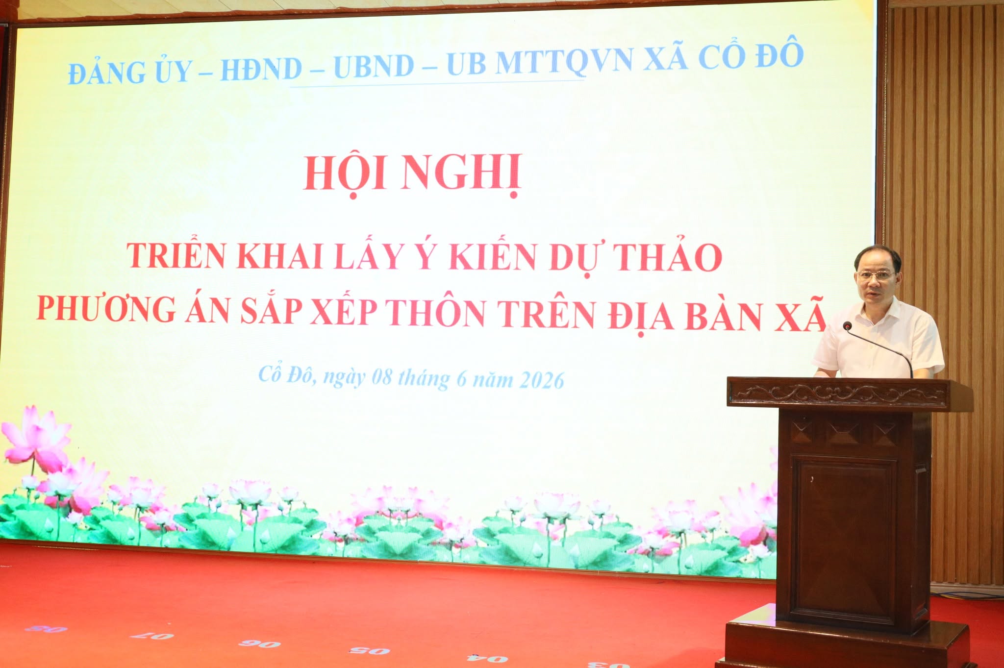 Tạo đồng thuận trong xây dựng phương án sắp xếp thôn, hướng tới nâng cao hiệu quả quản trị cơ sở