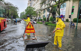 Hà Nội siết tiến độ các dự án thoát nước, quyết tâm giảm điểm ngập trong mùa mưa năm 2026