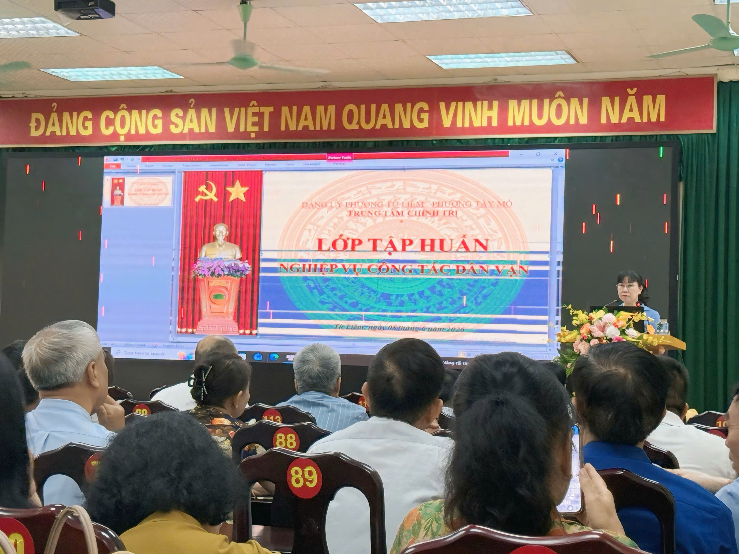 Nâng cao năng lực đội ngũ dân vận cơ sở đáp ứng yêu cầu nhiệm vụ trong giai đoạn mới