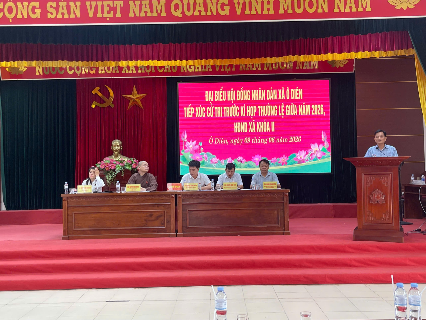 Cử tri kiến nghị nhiều vấn đề dân sinh trước kỳ họp giữa năm HĐND xã Ô Diên