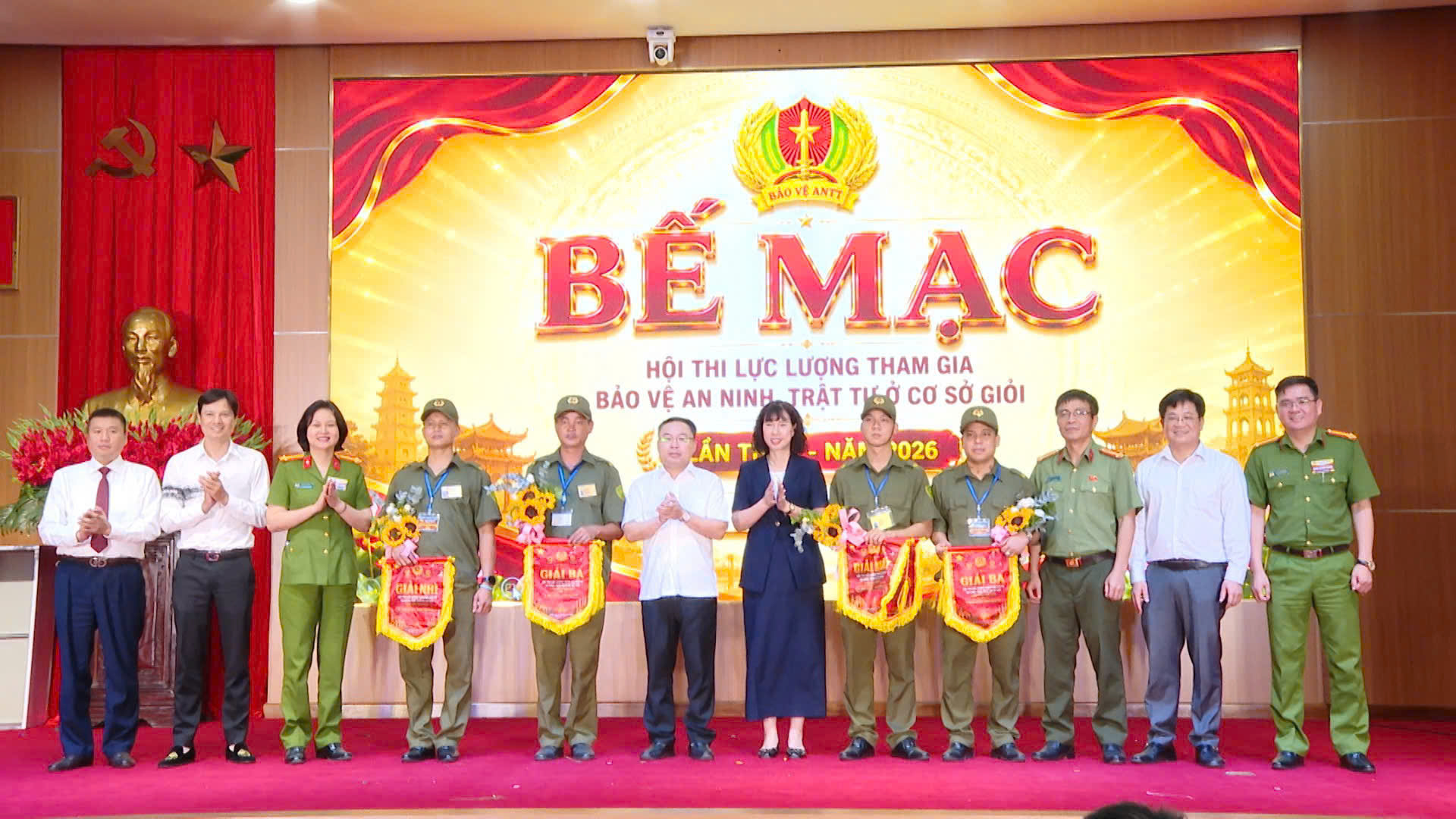 Xã Thanh Trì giành giải Nhất Hội thi lực lượng bảo vệ an ninh, trật tự ở cơ sở thành phố Hà Nội