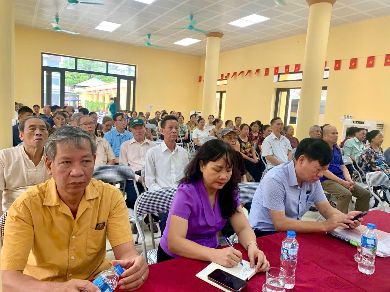 Xã Thanh Trì: Cử tri kiến nghị nhiều nội dung liên quan Dự án Trục Đại lộ cảnh quan sông Hồng trước kỳ họp HĐND xã