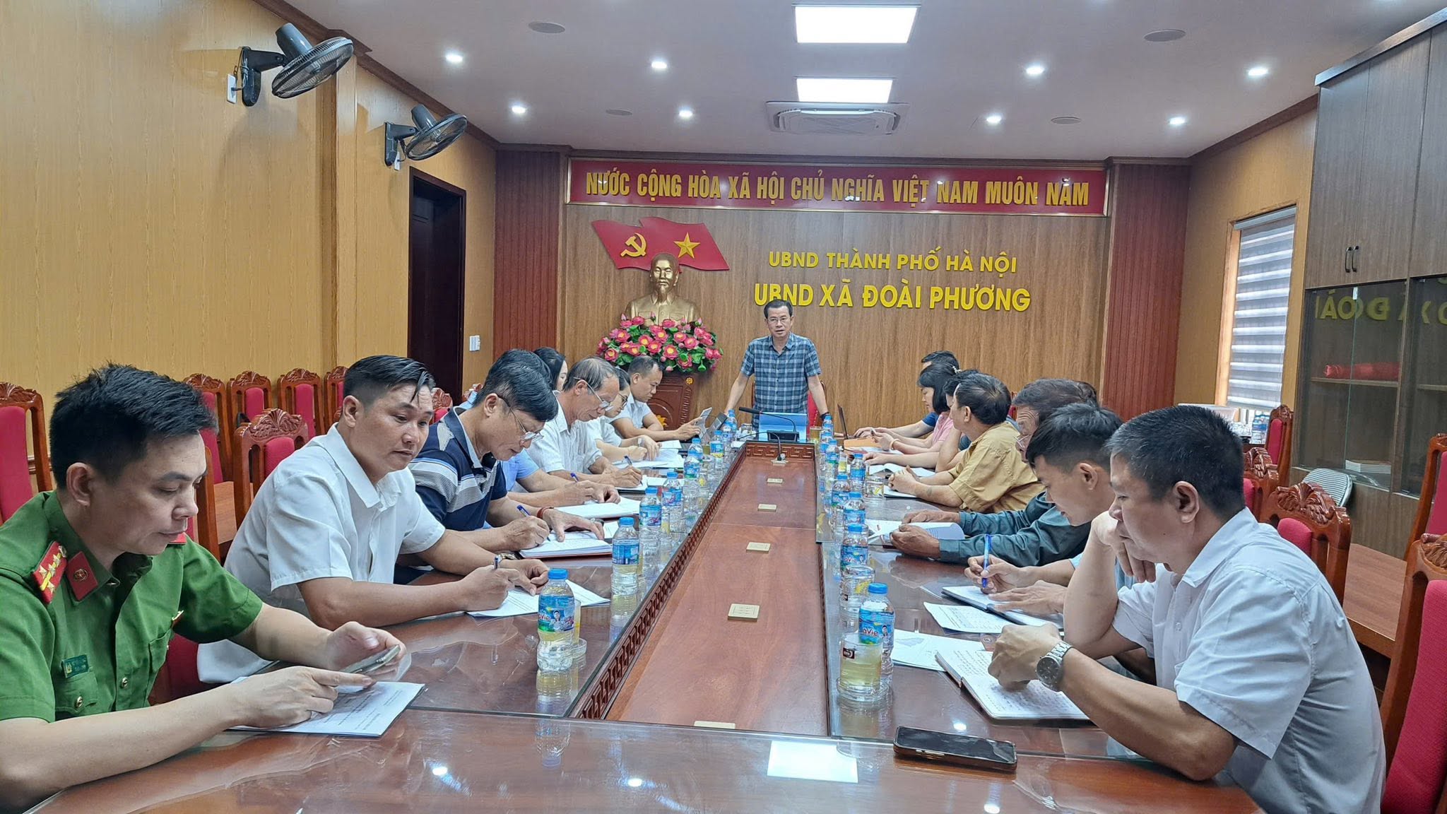 Hoàn thành làm việc với 30/30 thôn, tạo đồng thuận cao trong triển khai Đề án sắp xếp thôn