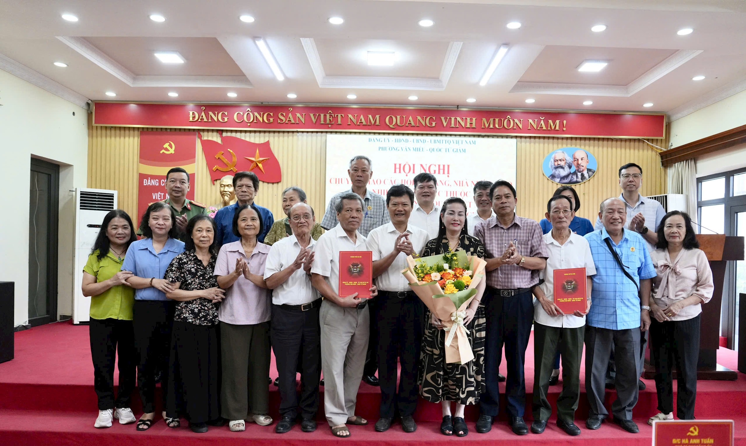 Phường Văn Miếu - Quốc Tử Giám triển khai tiếp nhận các hội quần chúng về trực thuộc MTTQ Việt Nam phường