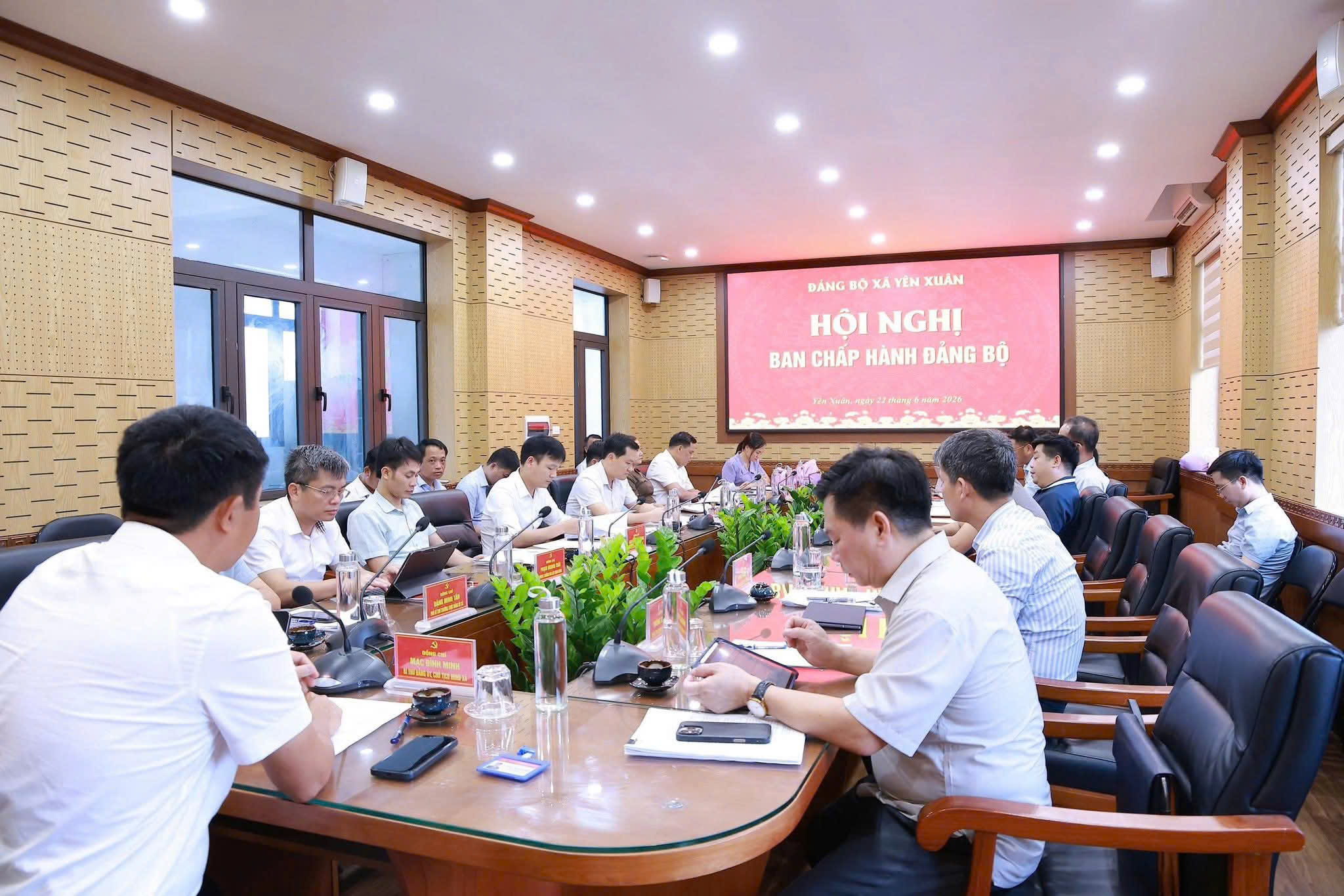 Đảng bộ xã Yên Xuân thống nhất nhiều nhiệm vụ trọng tâm, tạo nền tảng hoàn thành mục tiêu phát triển năm 2026
