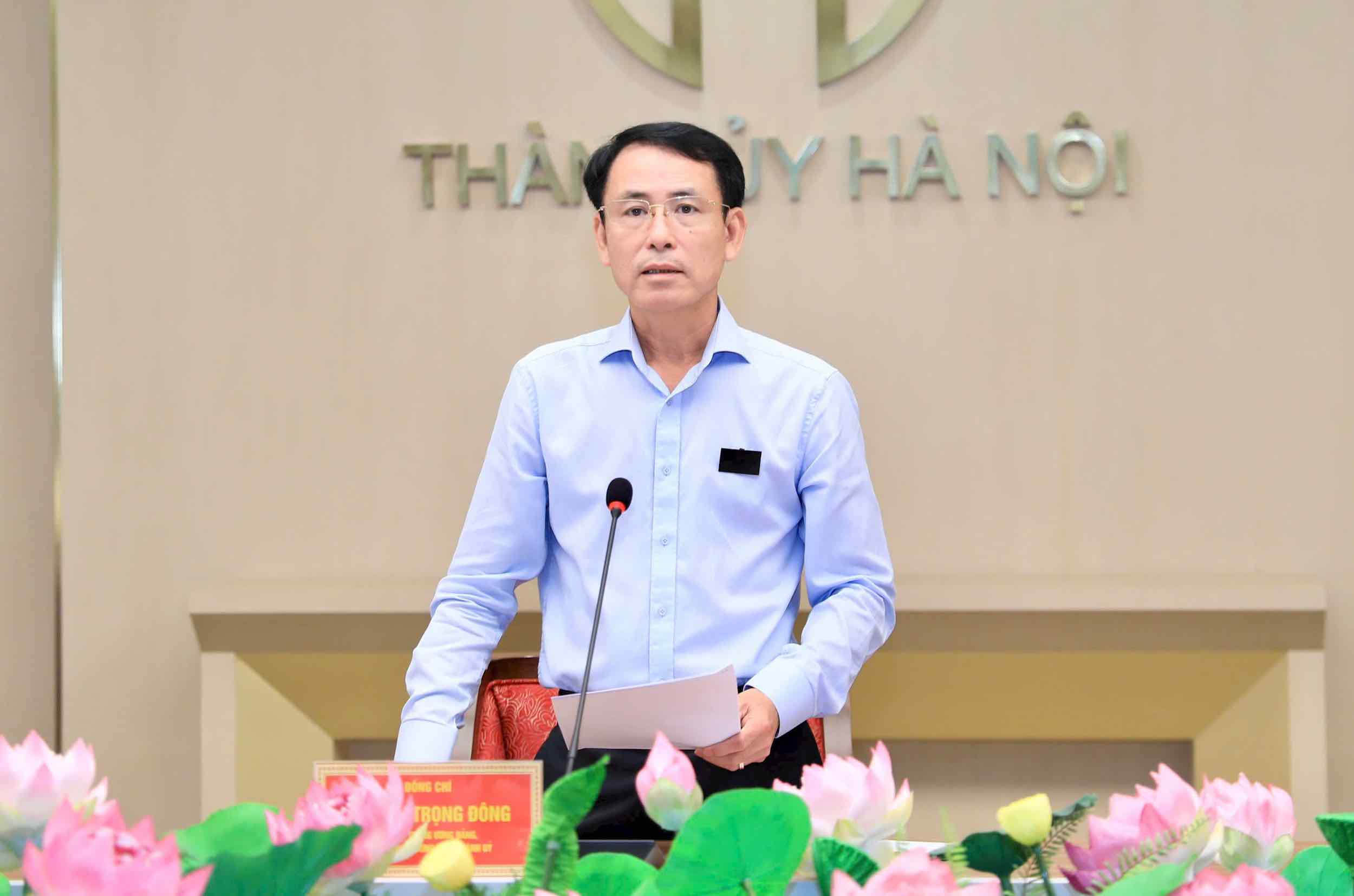 Thành ủy Hà Nội yêu cầu tăng tốc giải phóng mặt bằng, bảo đảm tiến độ các dự án trọng điểm trên địa bàn thành phố