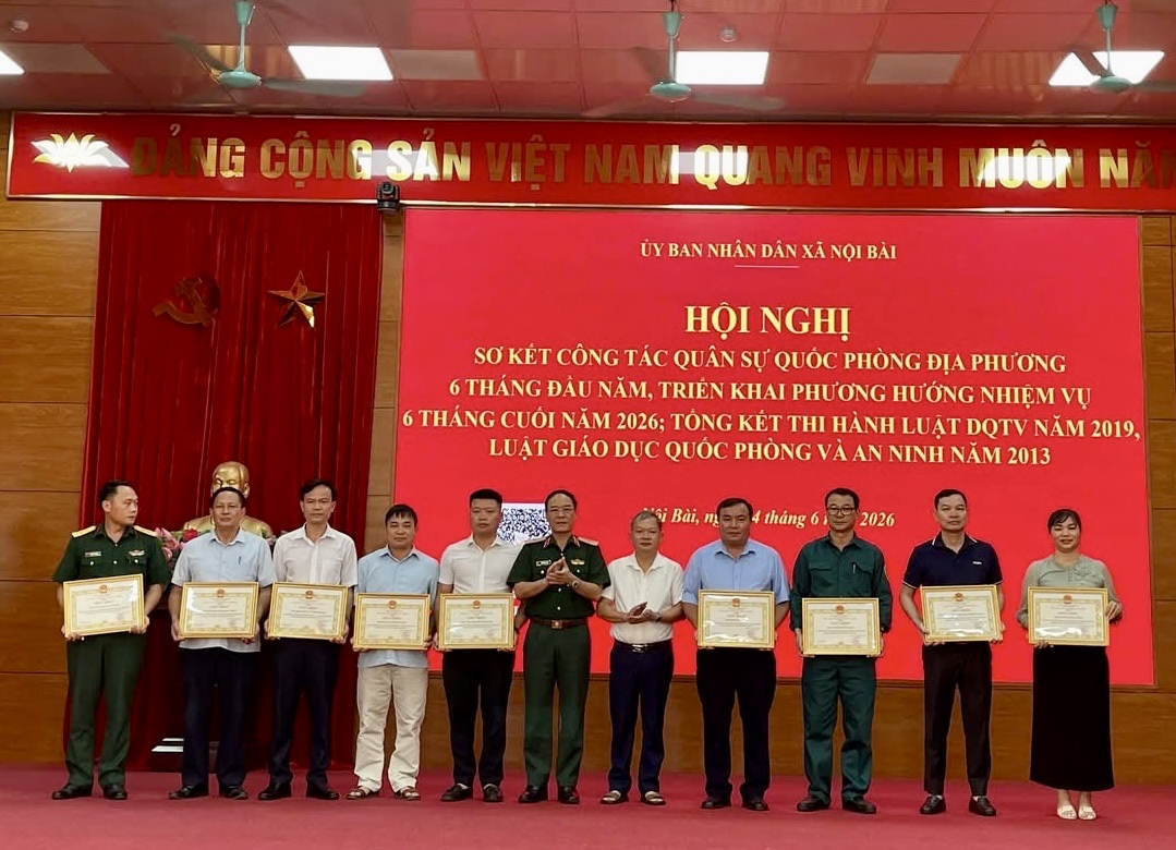 Xã Nội Bài nâng cao chất lượng quốc phòng địa phương, giữ vững thế trận an ninh từ cơ sở