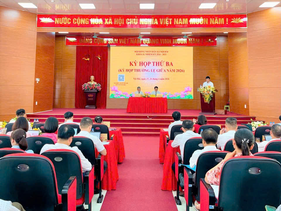 HĐND xã Nội Bài quyết nghị nhiều nội dung chiến lược, tạo nền tảng phát triển giai đoạn 2026-2030