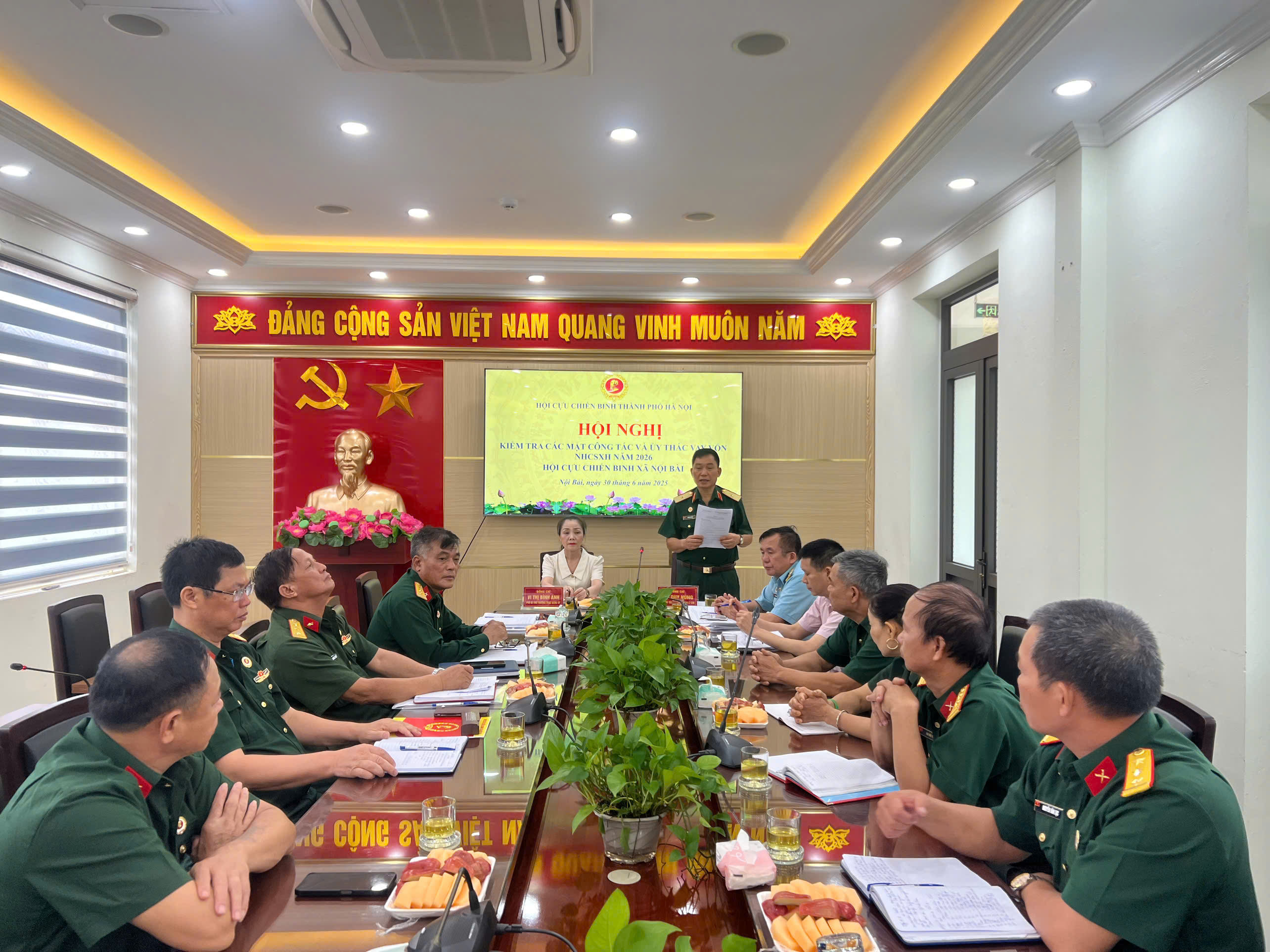 Hội Cựu chiến binh xã Nội Bài nâng cao hiệu quả hoạt động