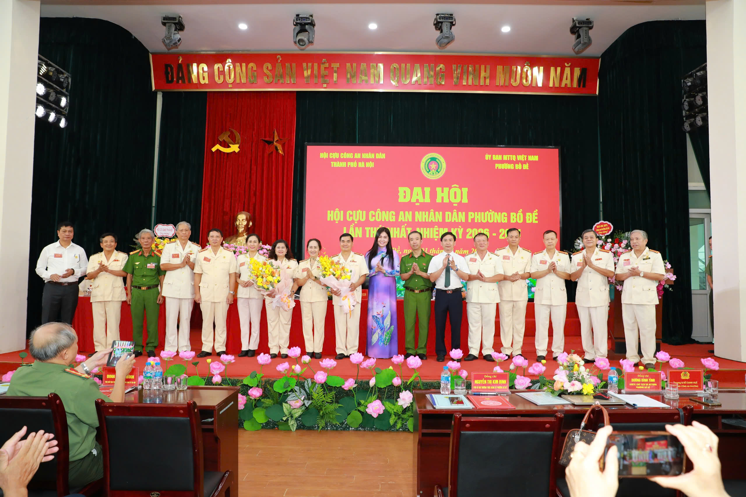 Phường Bồ Đề thành lập Hội Cựu Công an nhân dân, phát huy bản lĩnh và kinh nghiệm của lực lượng công an hưu trí