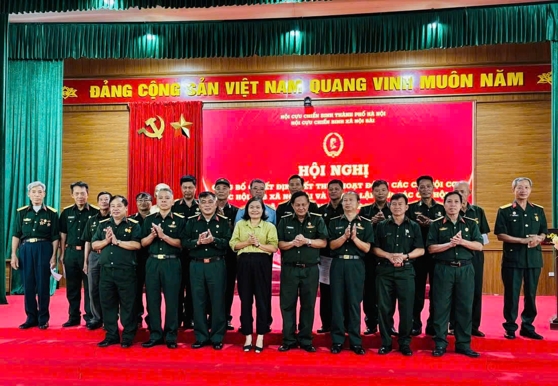 Xã Nội Bài kiện toàn tổ chức Hội Cựu chiến binh sau sắp xếp thôn, bảo đảm hoạt động thông suốt từ cơ sở