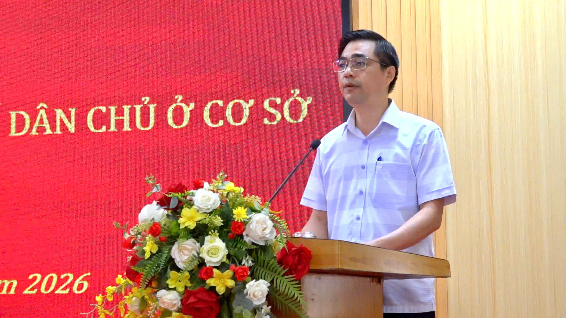 Bồi dưỡng thực hiện Quy chế dân chủ ở cơ sở, nâng cao năng lực đội ngũ cán bộ trong giai đoạn mới