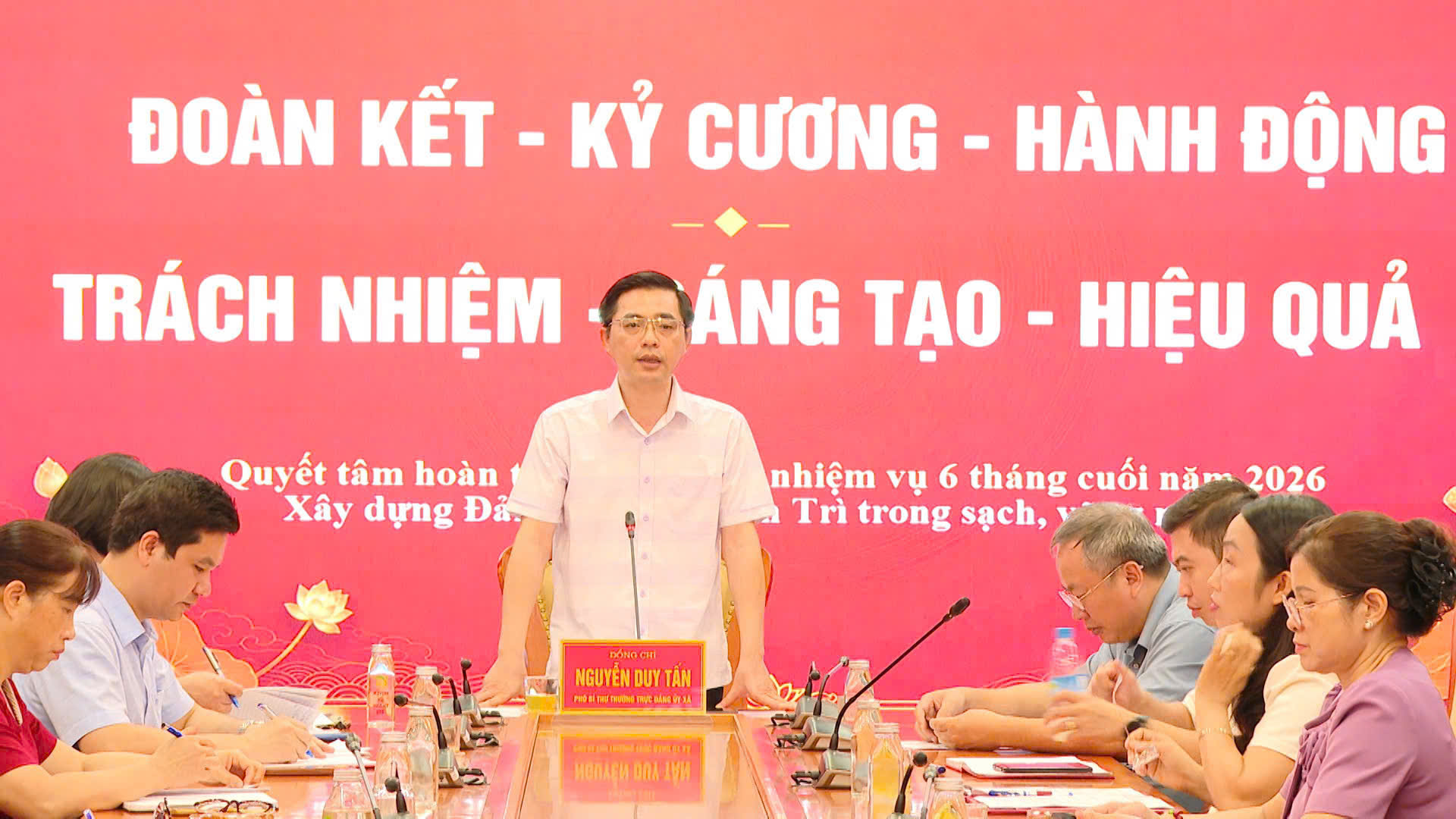 Đảng bộ xã Thanh Trì nâng cao chất lượng xây dựng Đảng, tạo động lực hoàn thành nhiệm vụ chính trị năm 2026