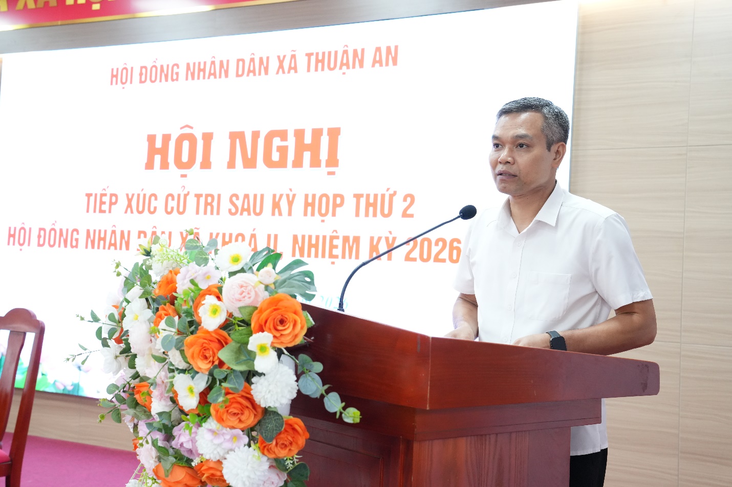HĐND xã Thuận An lắng nghe ý kiến cử tri, tạo đồng thuận triển khai các nghị quyết phát triển địa phương