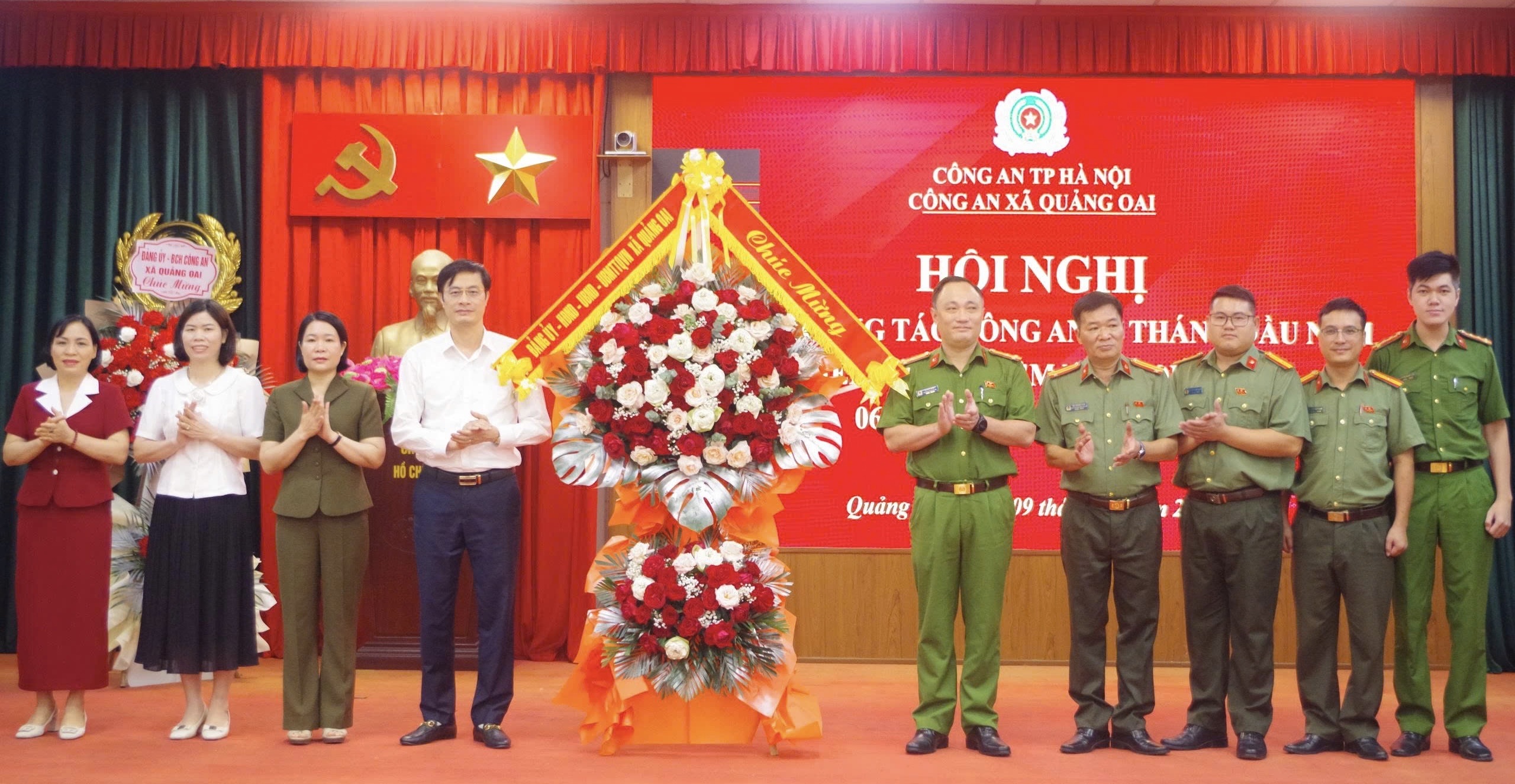 Xã Quảng Oai phát huy truyền thống 80 năm lực lượng An ninh nhân dân, giữ vững thế trận an ninh từ cơ sở