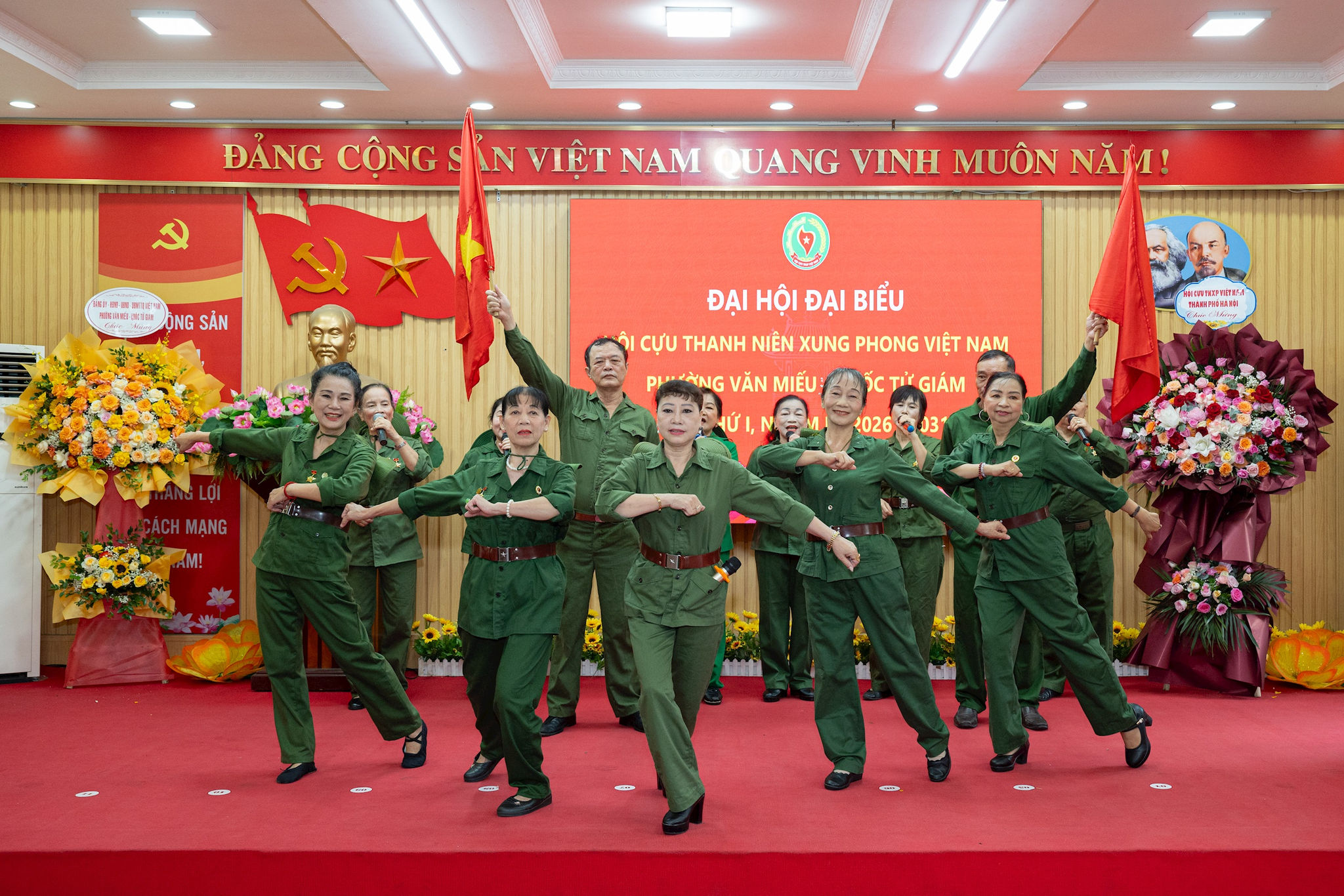 Phường Văn Miếu - Quốc Tử Giám kiện toàn tổ chức Hội Cựu Thanh niên xung phong, phát huy truyền thống trong giai đoạn mới