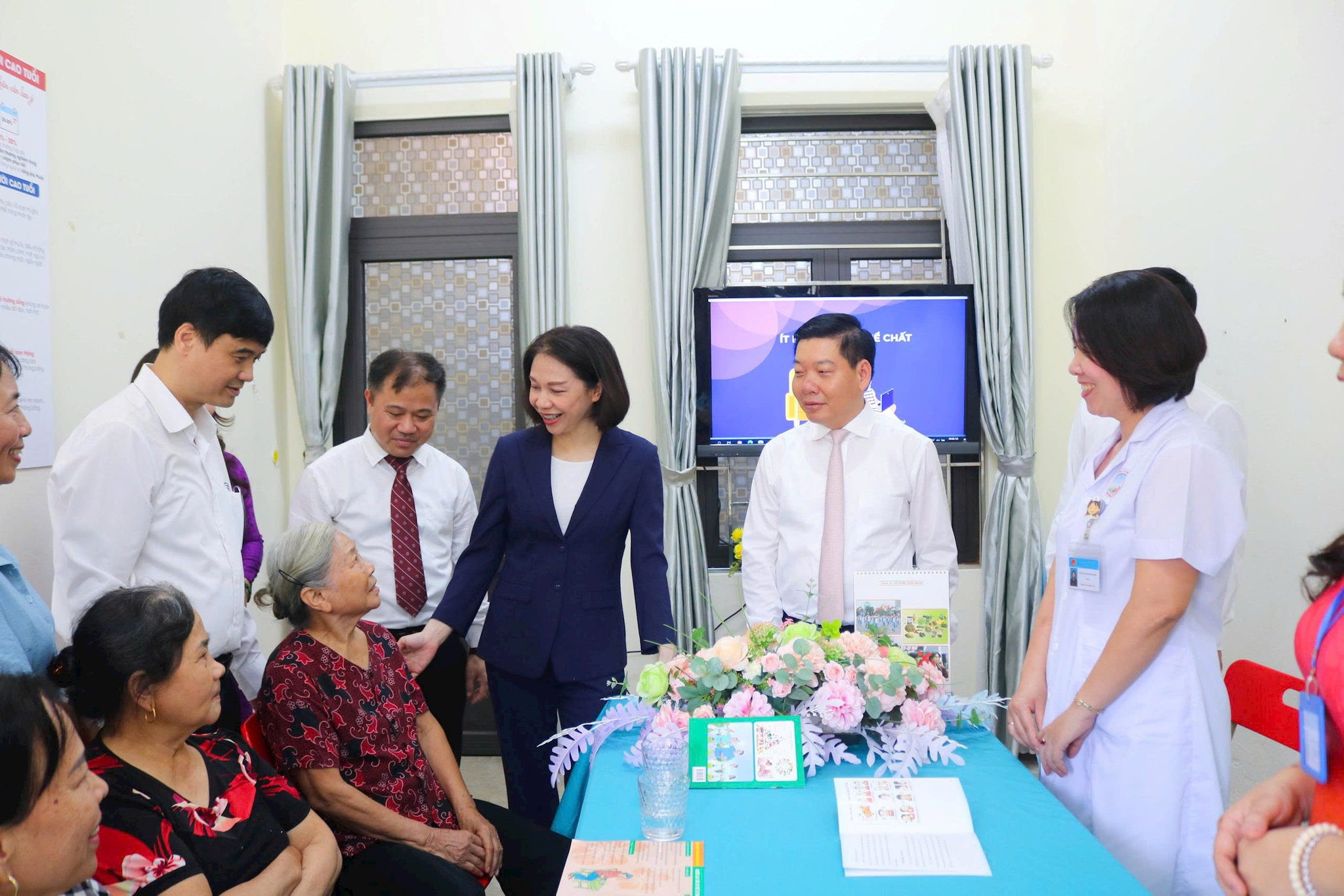 Hà Nội: Khai trương cơ sở chăm sóc người cao tuổi ban ngày tại xã Quốc Oai
