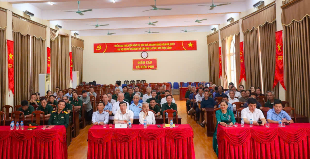 Xã Kiều Phú hoàn thành kiện toàn hệ thống Chi hội Người cao tuổi tại 18 thôn sau sáp nhập