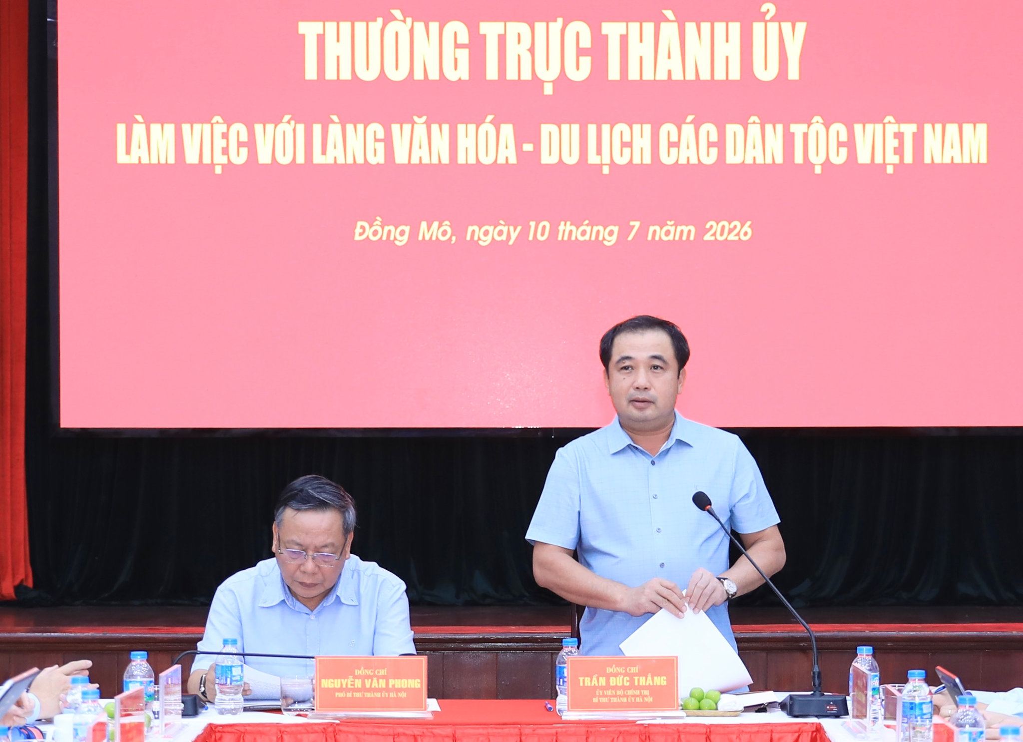 Hoàn thành báo cáo định hướng phát triển Làng Văn hóa - Du lịch các dân tộc Việt Nam trước ngày 10-8-2026