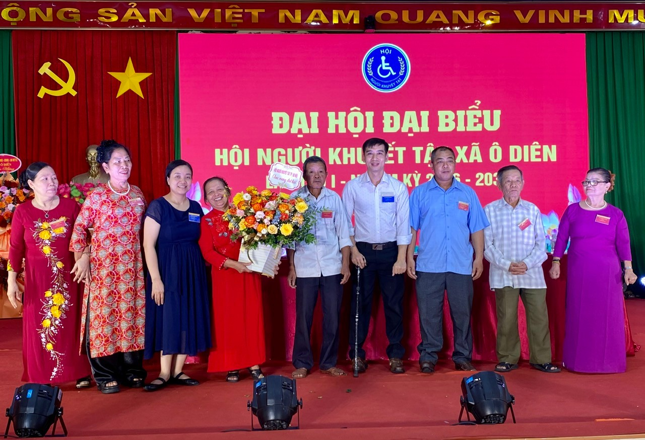 Xã Ô Diên thành lập Hội Người khuyết tật, đồng hành và bảo vệ quyền lợi hội viên