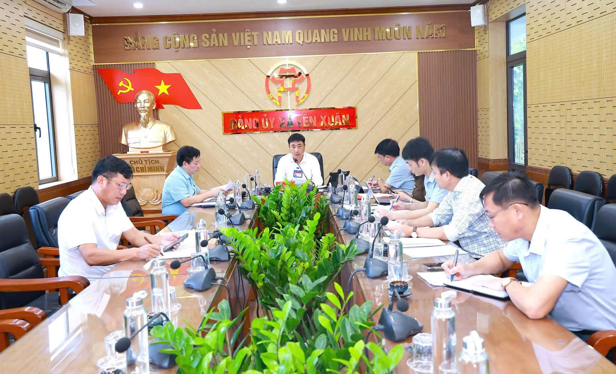 Xã Yên Xuân tập trung tháo gỡ khó khăn trong quản lý đất đai, đẩy nhanh nhiệm vụ chính trị trọng tâm những tháng cuối năm