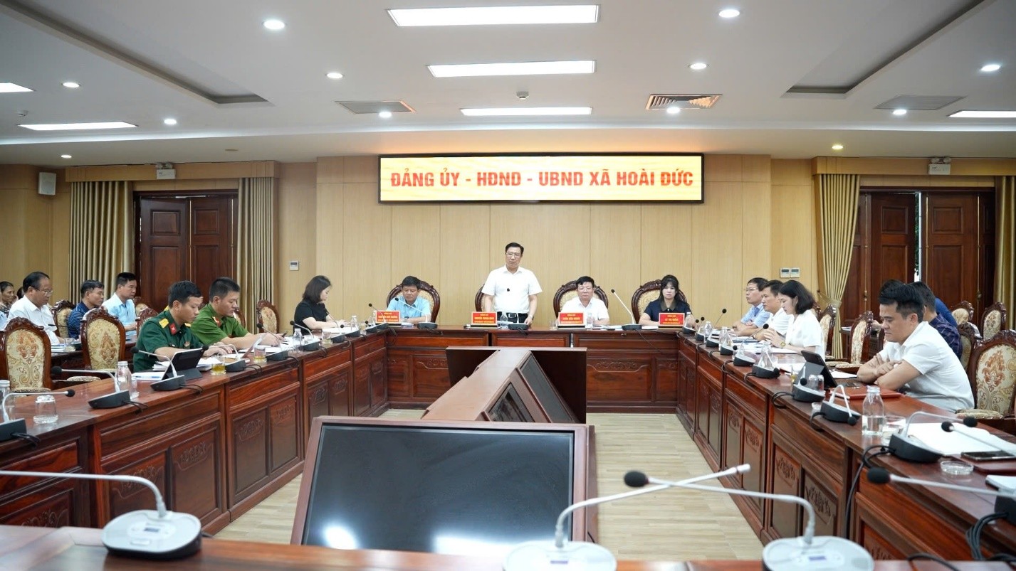 Xã Hoài Đức phát huy sức mạnh hệ thống chính trị, quyết tâm hoàn thành các mục tiêu phát triển năm 2026