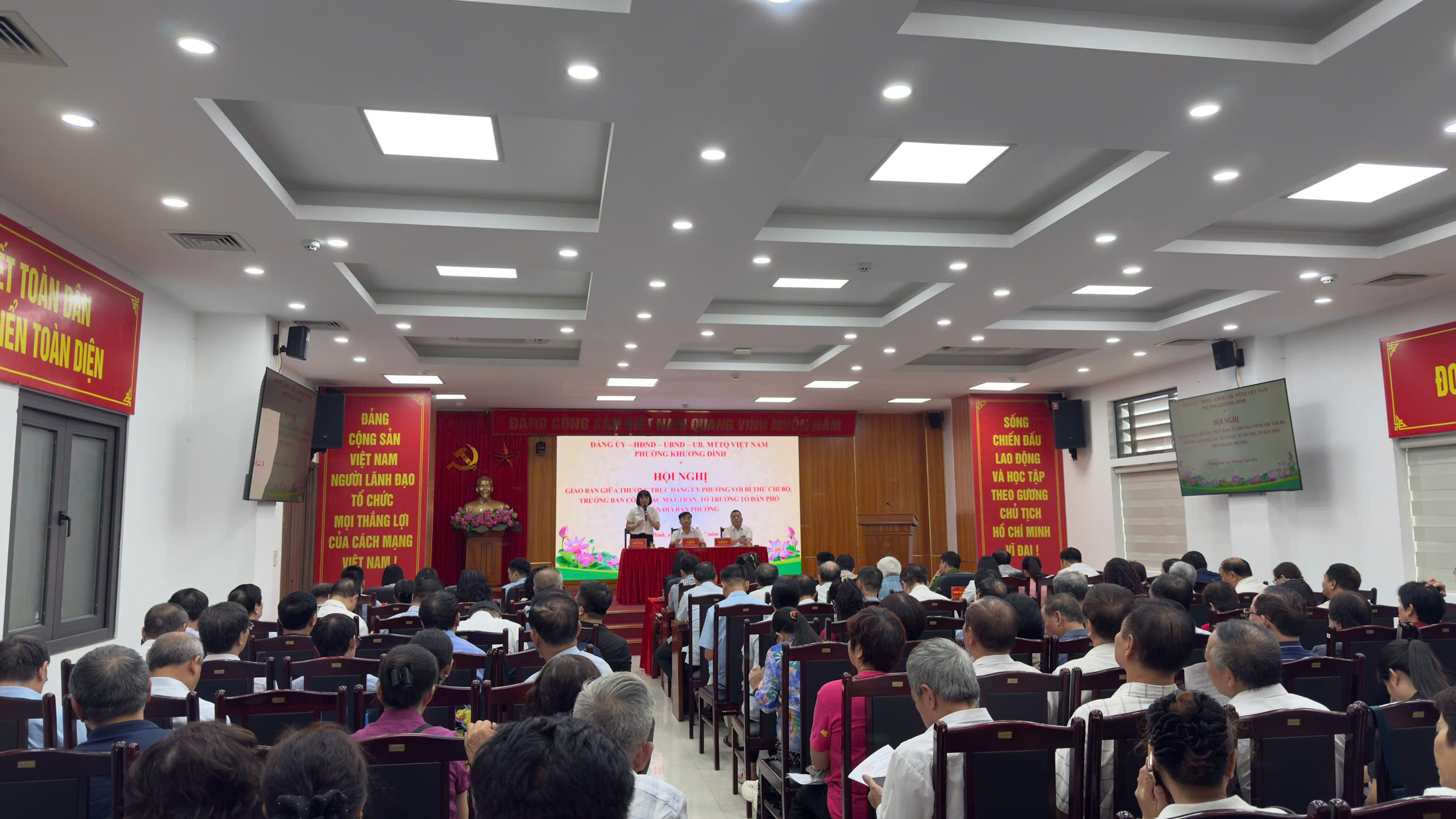 Phường Khương Đình tăng cường gắn kết cơ sở, quyết tâm hoàn thành toàn diện nhiệm vụ năm 2026
